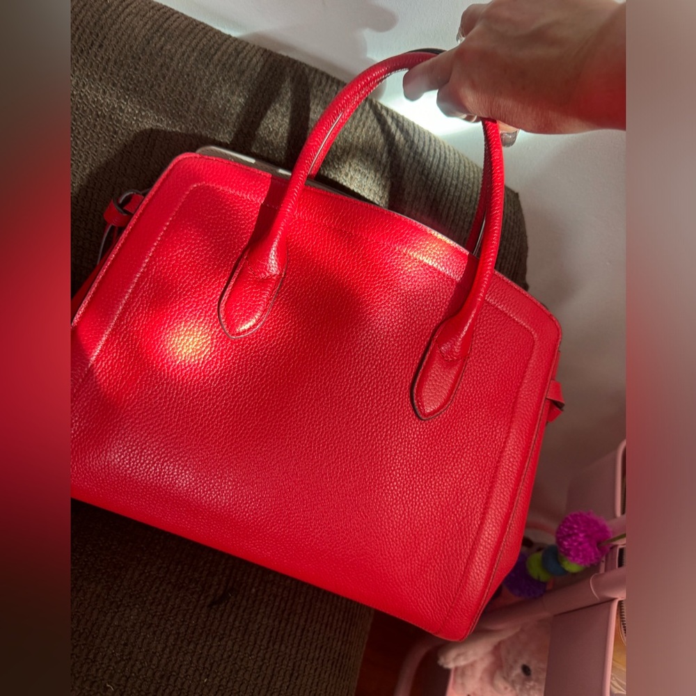 Kate spade leather red purse